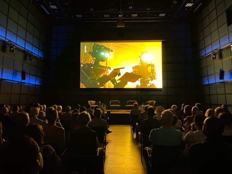 Read more about the article Well-attended Preview of AI: MACHINE DREAMS IN FILM at the ZKM Karlsruhe